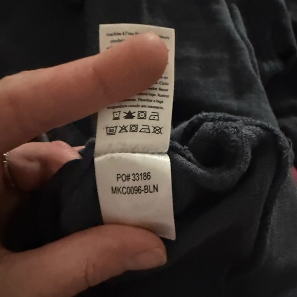 Faherty Sunwashed Slub Organic Cotton Hoodie - Graphite Size XXL. - Picture 9 of 9